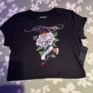 ED HARDY crop top